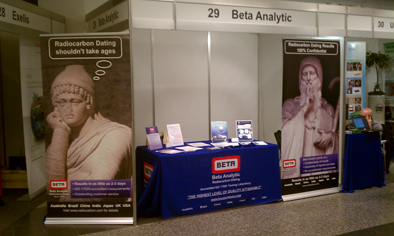Beta Analytic's Booth at the 2012 EGU General Assembly