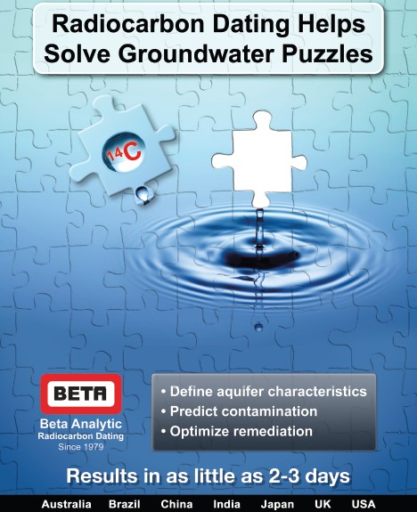 Beta Analytic Promotes Groundwater Dating Services at SWIM 2012